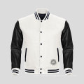 Kleidung Hersteller benutzerdefinierte Satin Varsity Jacke